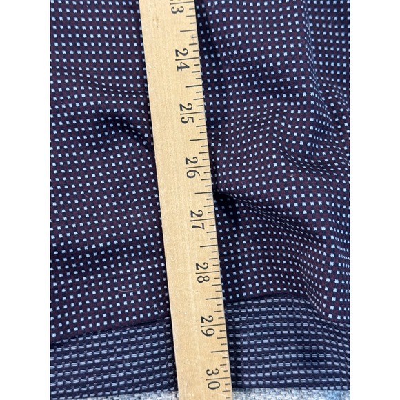 The Rookery Golf‎ Course Mens Zip Polo Shirt Polka Dots Large Byron Nelson - Picture 10 of 14